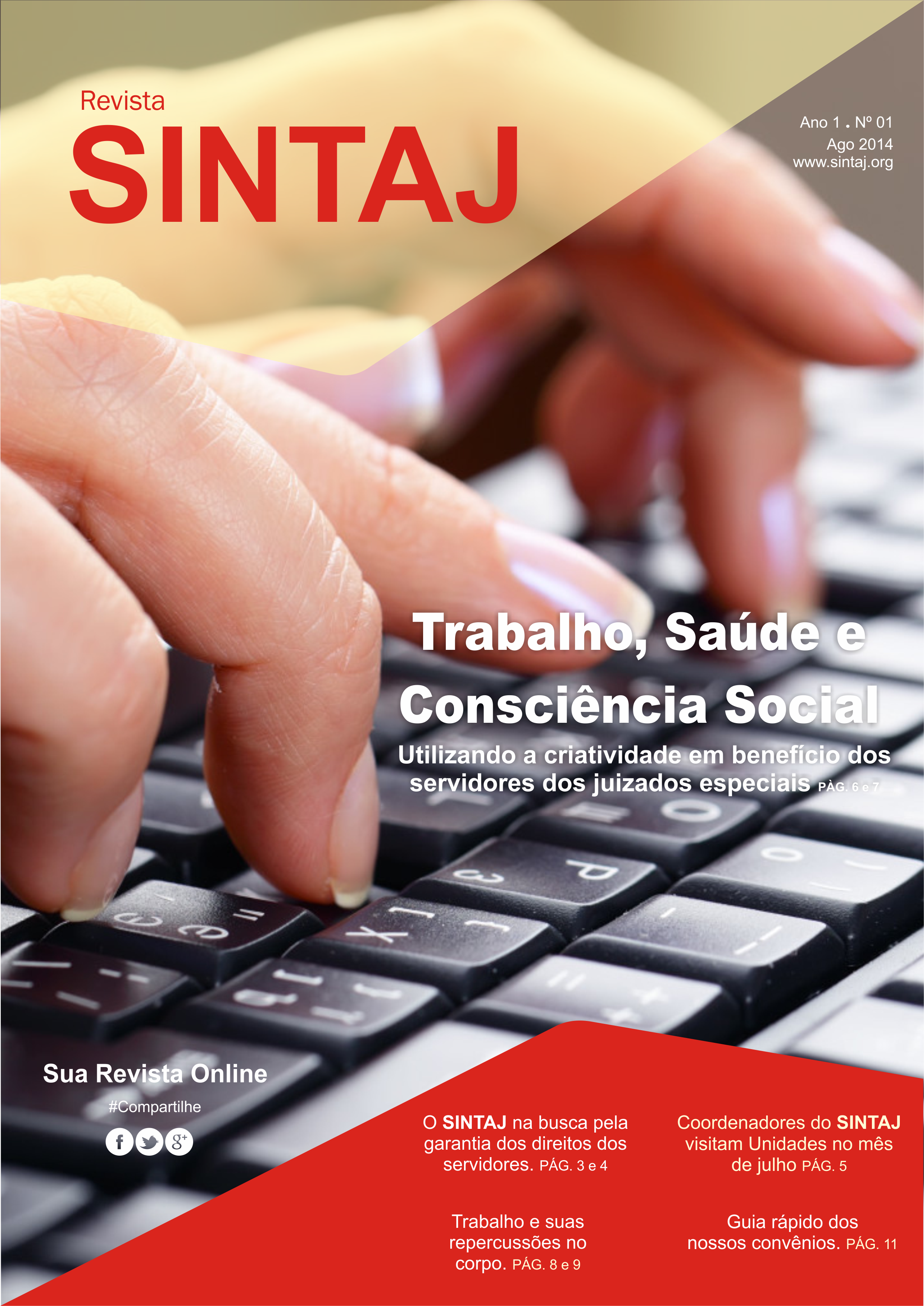 Está no ar a primeira edição da Revista do SINTAJ Online – CONFIRA!