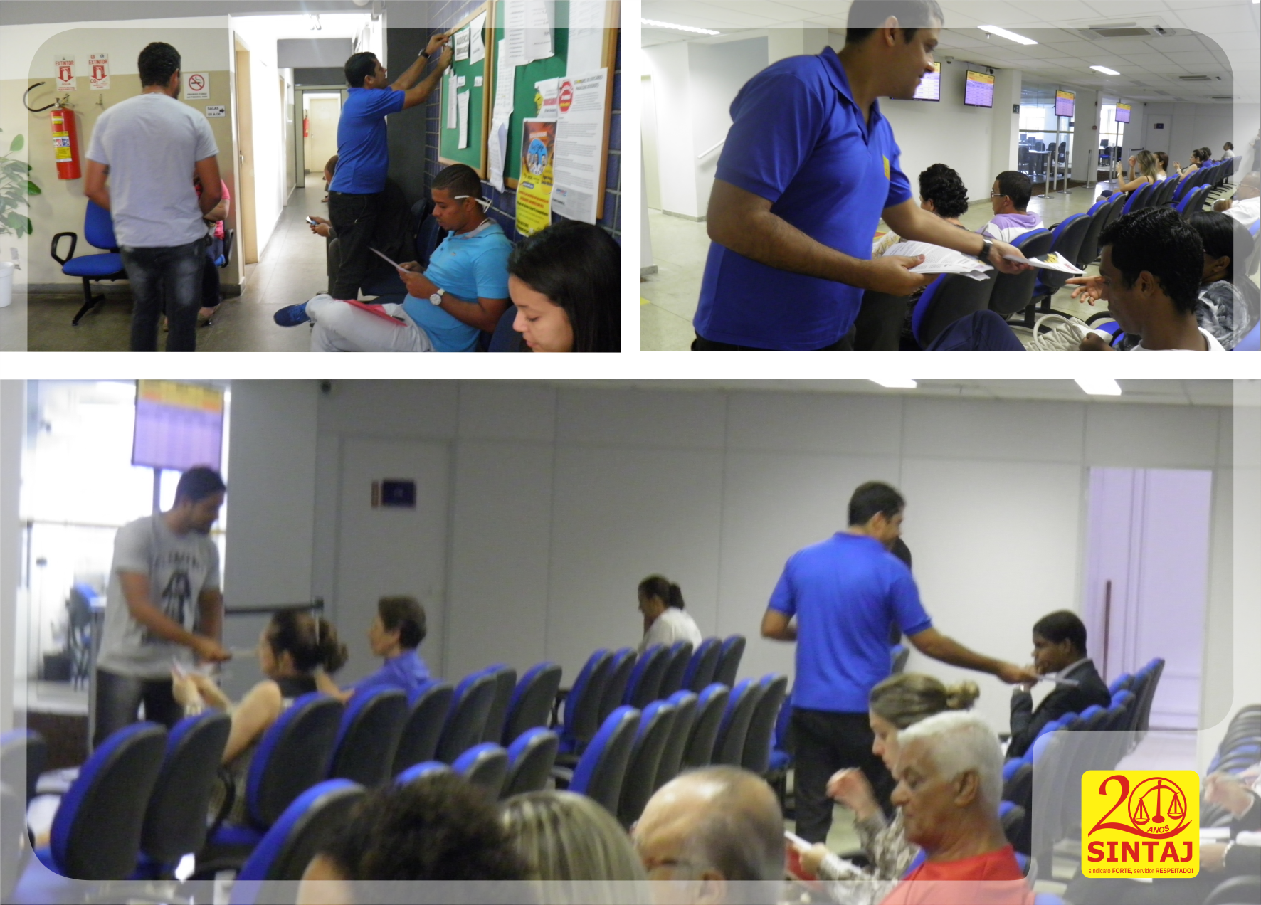 Participação do SINTAJ no Dia Nacional de Luta dos Trabalhadores do Judiciário