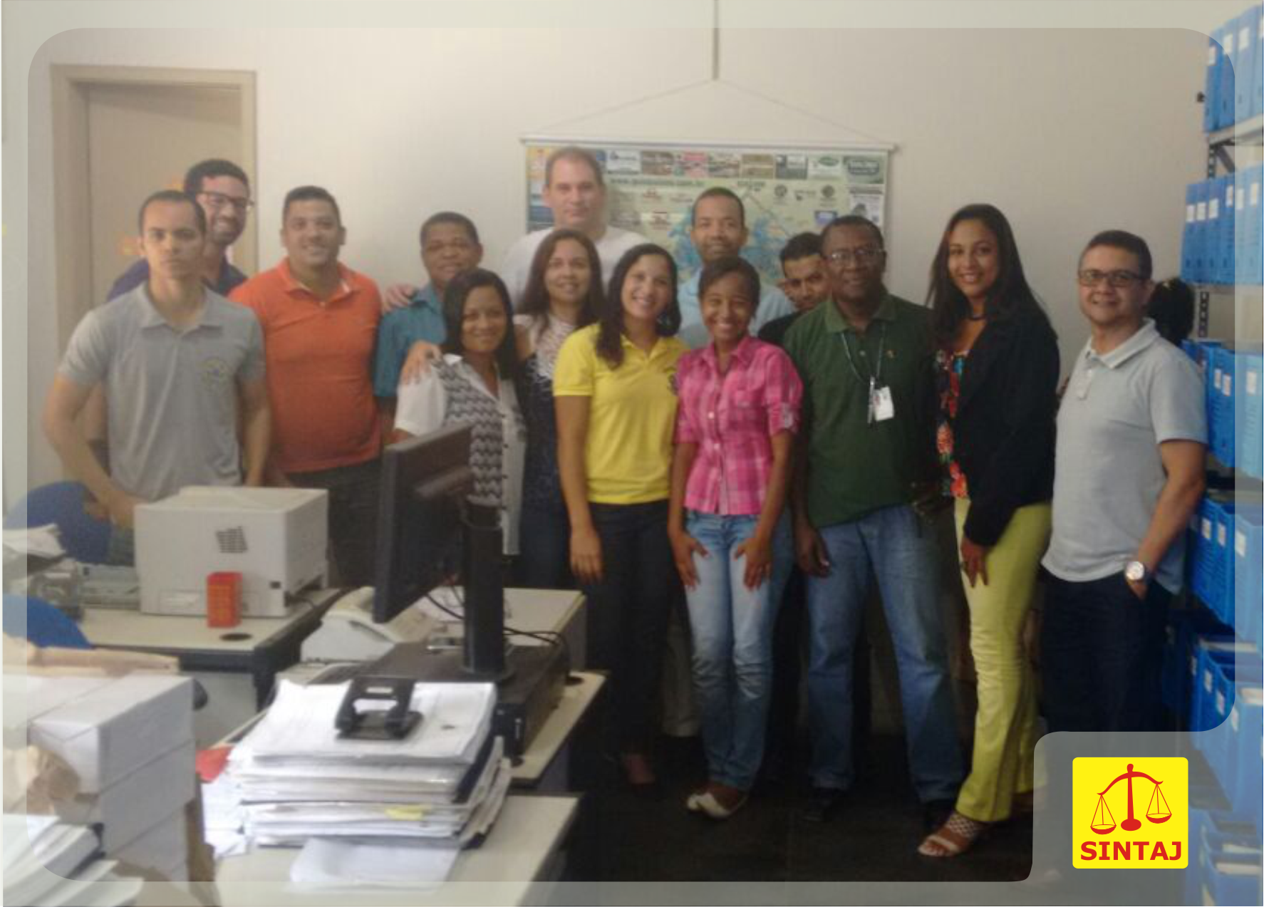 SINTAJ em visita a Unidade de Santo Antônio de Jesus (manhã)