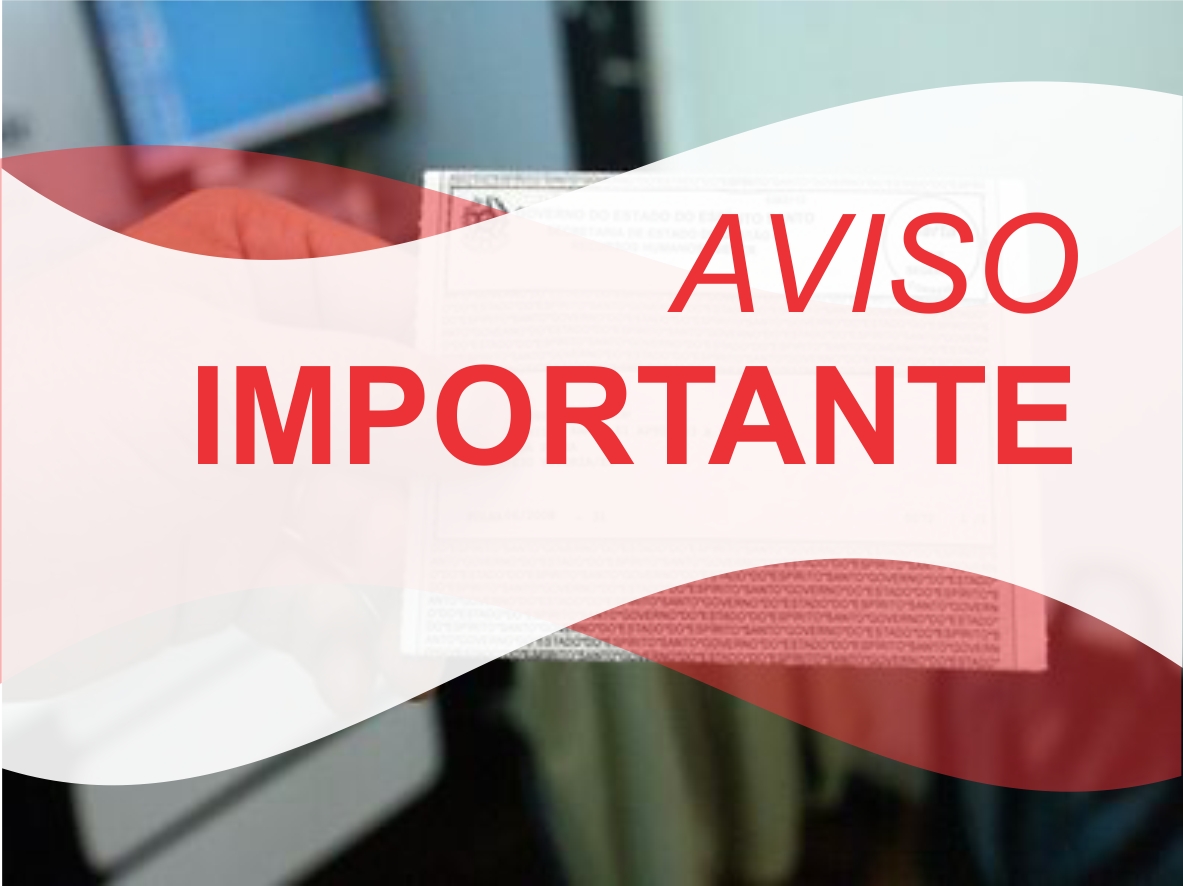 Aviso Importante