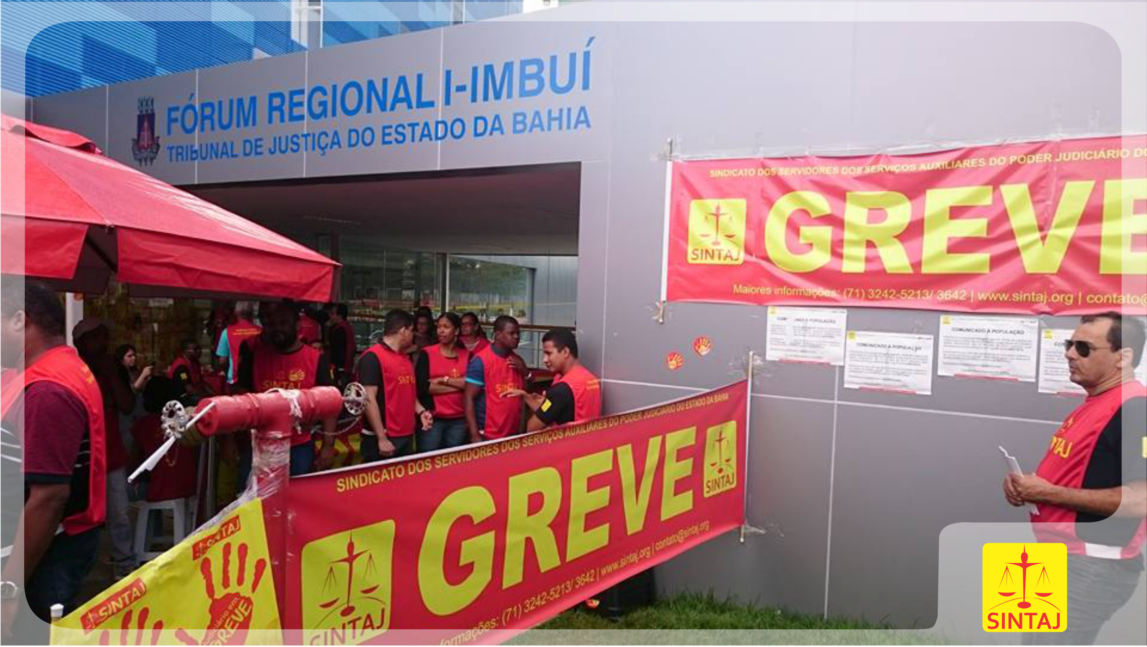 Sintaj critica pedidos da OAB-BA contra greve dos servidores por ter caráter eleitoral