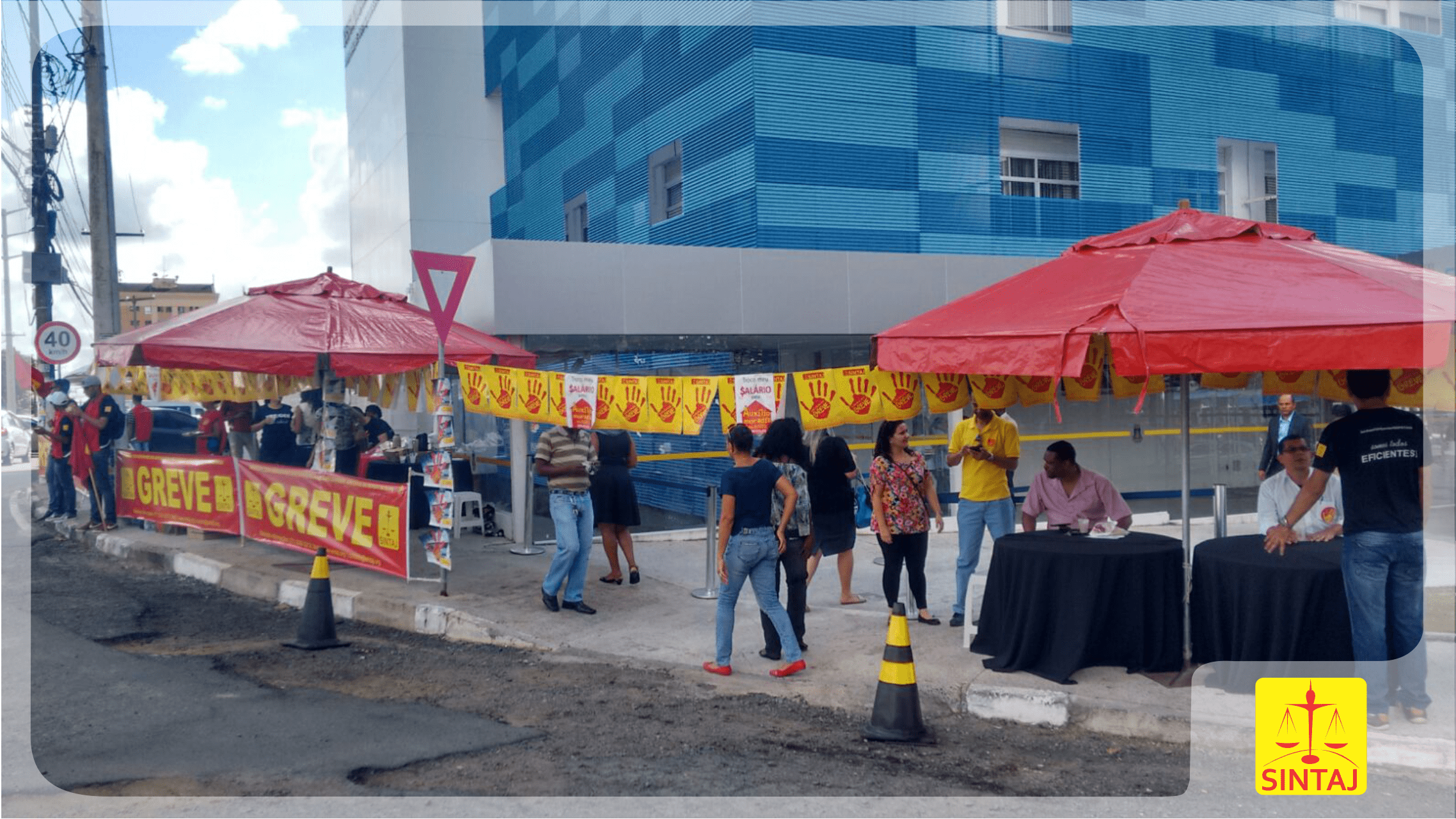 TJ-BA proíbe que grevistas façam protestos em prédios do Judiciário