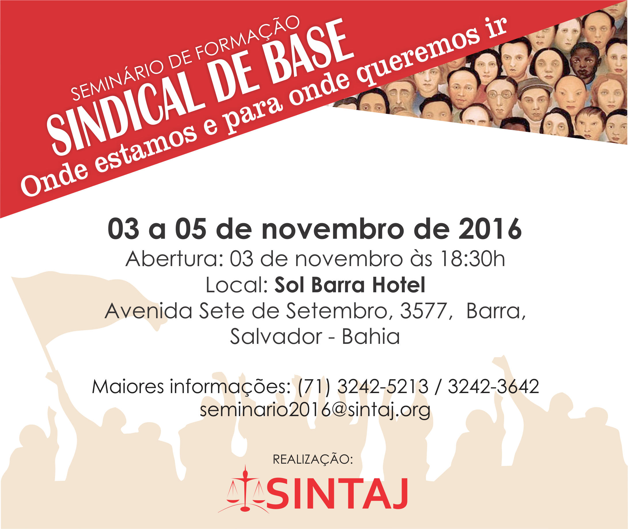 Seminário de Formação Sindical de base – Onde estamos e para onde queremos ir