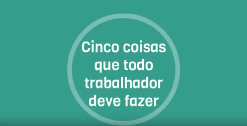 Vídeo: Cinco coisas que todo trabalhador deve fazer