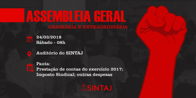 Convocação: Assembleia ordinária e extraordinária