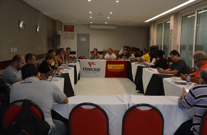 SINTAJ recebe Conselho de Representantes e Encontro de Comunicação da Fenajud