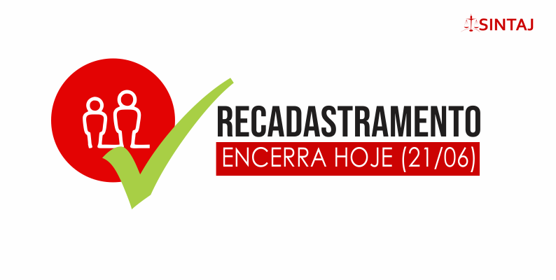 Prazo para recadastramento termina hoje