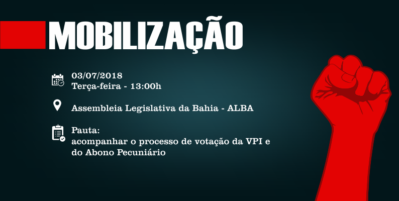 SINTAJ convoca trabalhadores para mobilização na ALBA na próxima terça (03/07)