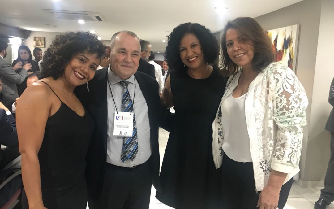 Representantes do SINTAJ conversam com presidente do TJ-BA em lançamento de projeto