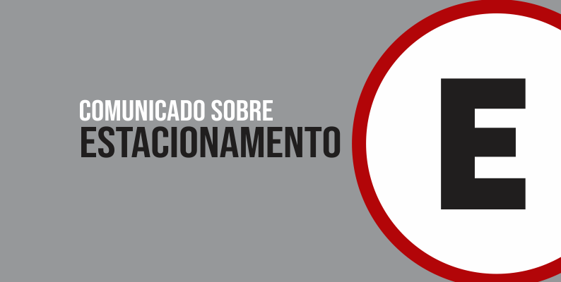 Comunicado sobre estacionamento para assembleia do dia 4